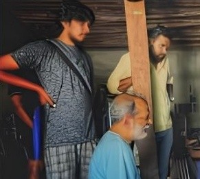 On set